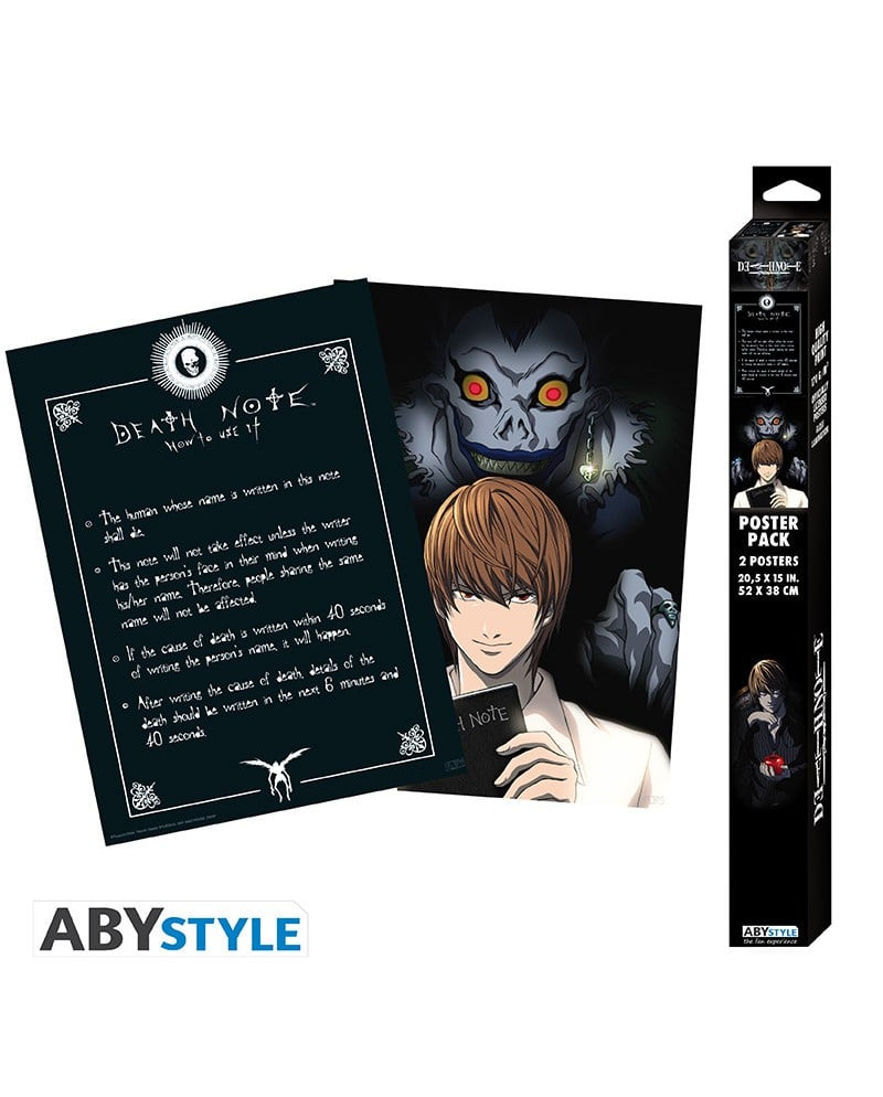DEATH NOTE - Chibi - Set 2 posters '52x38'
