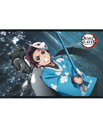 DEMON SLAYER - Tanjiro & Urukodaki - Poster 91x61cm