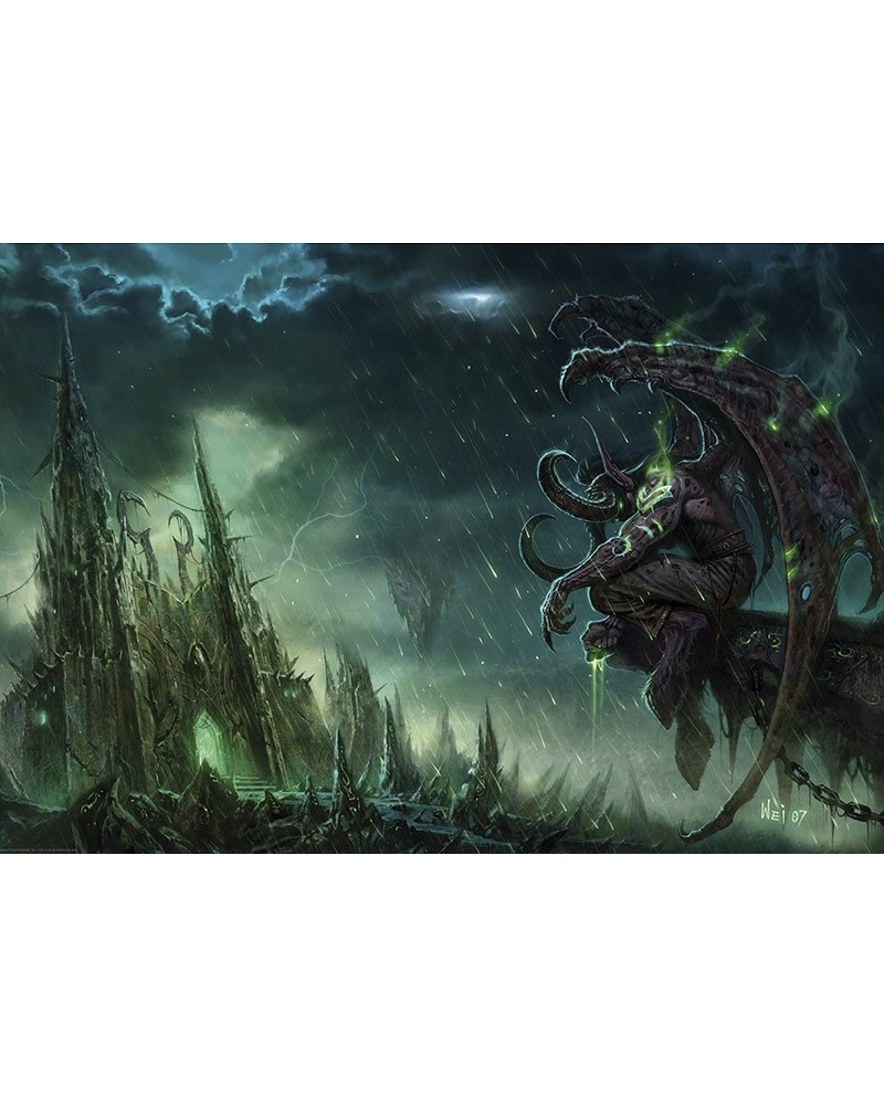 WORLD OF WARCRAFT - Illidan - Poster 91x61cm