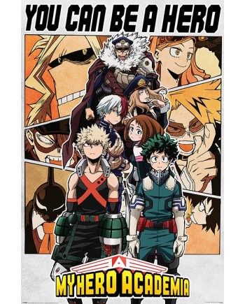 MY HERO ACADEMIA - Be a Hero - Poster 61x91cm