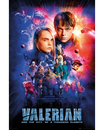 VALERIAN - Poster 61X91 - One Sheet Cast