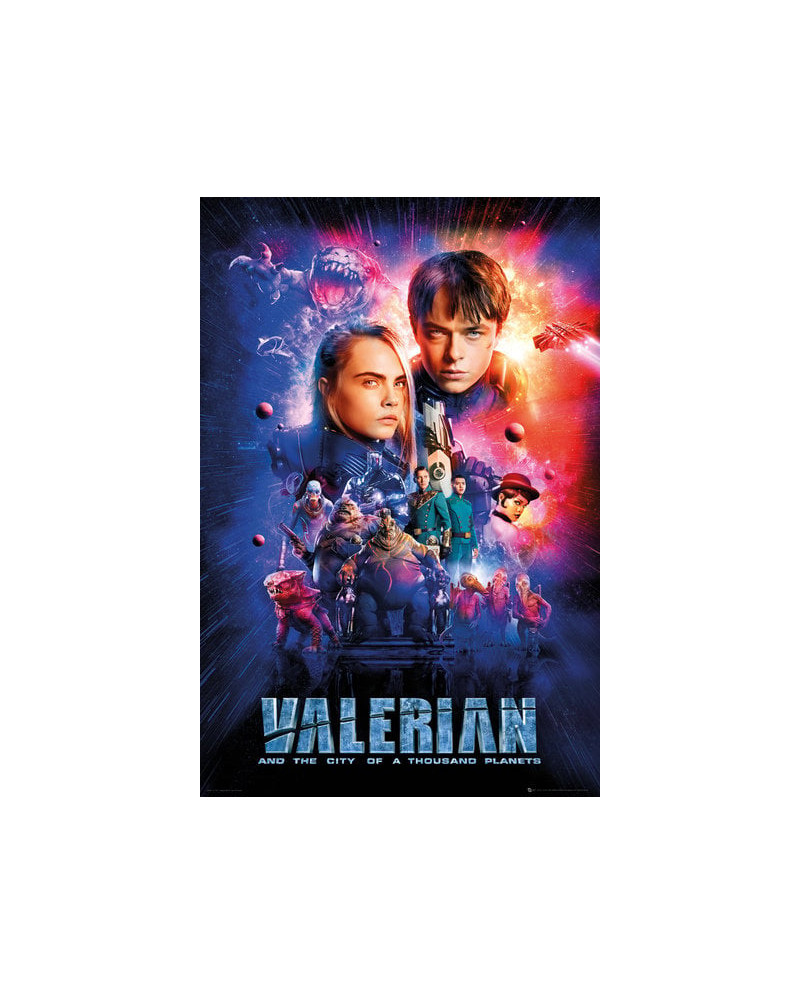 VALERIAN - Poster 61X91 - One Sheet Cast
