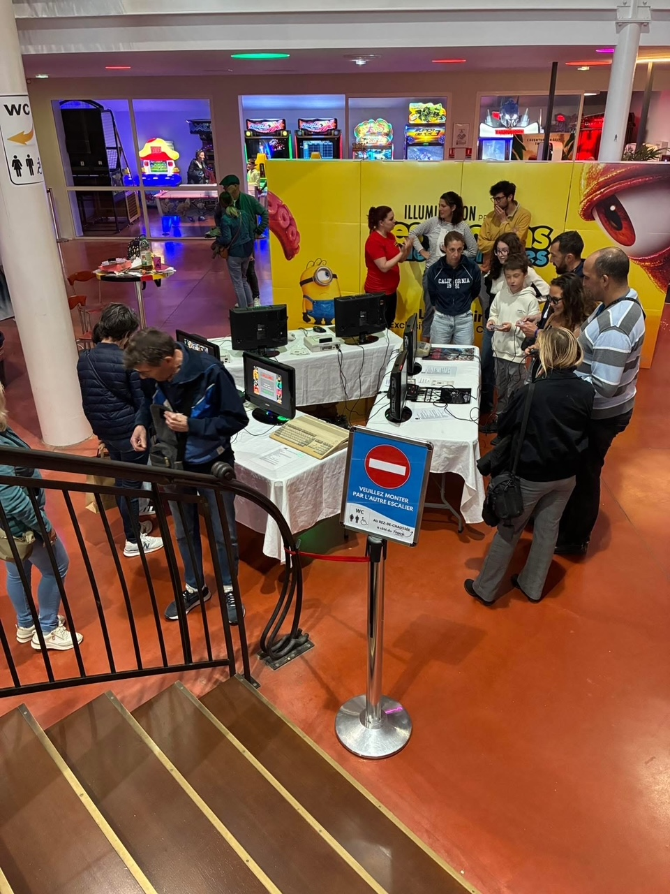 Animation rétro gaming familiale organisée par Le P’tit Comité